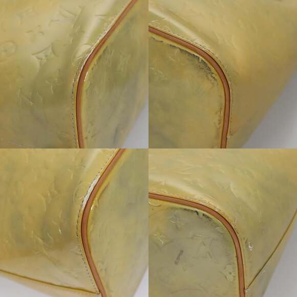 LOUIS VUITTON Monogram Vernis Houston Hand Bag Gris M91053 - Picture 10 of 13